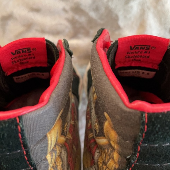 VANS SLAYER (LIMITED EDITION)SK8-HI SHOES   VINTAGE - Picture 11 of 12